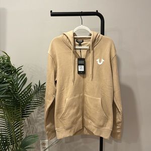 NWT True Religion Zip Up Hoodie